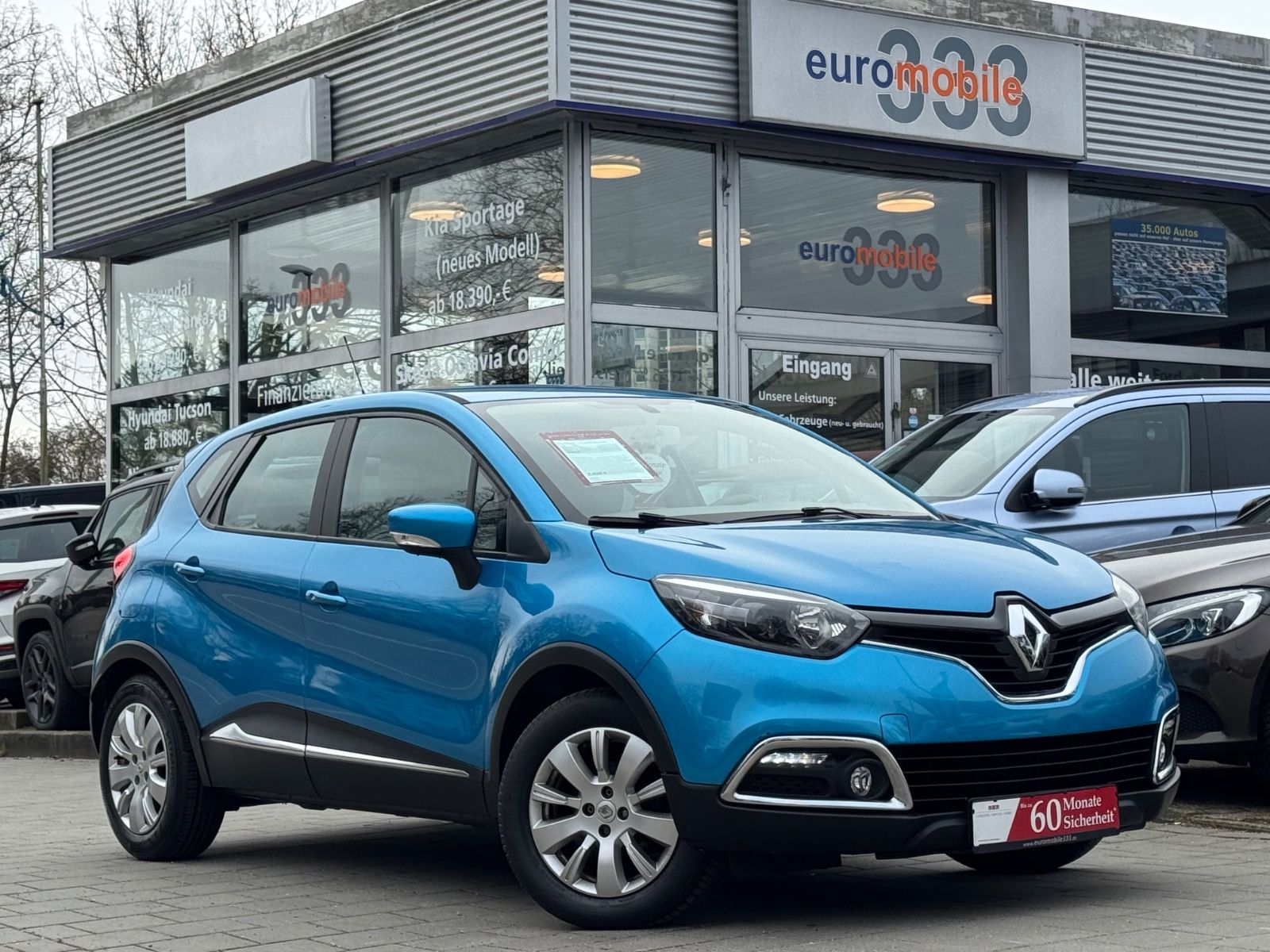 Captur *Temp*Radio*Klima*Elktr.Fenster*TüvNeu*