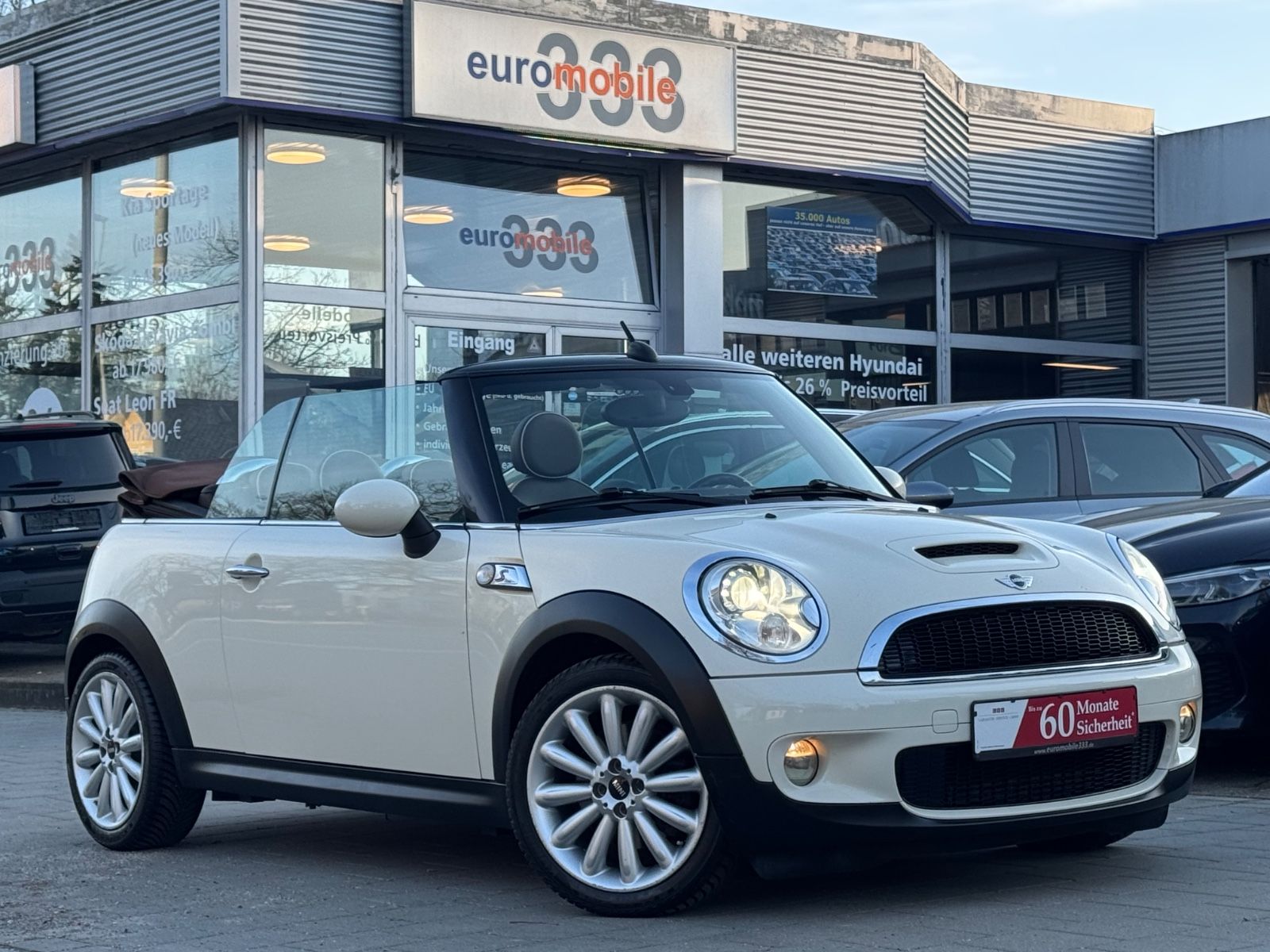 Cooper S Cabrio *Temp*Xenon*Navi*Leder-Braun*