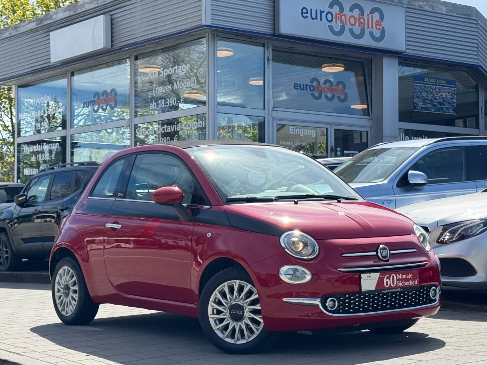 500C *Sitzheizung*Klima*Elkt.Fenster*1-Hand*